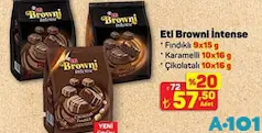 ETİ BROWNİ INTENSE KEK 160 G